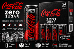 Coca-Cola Zero Sugar – Wholesale Carton 可口可乐无糖 | 24 × 330ml Cans